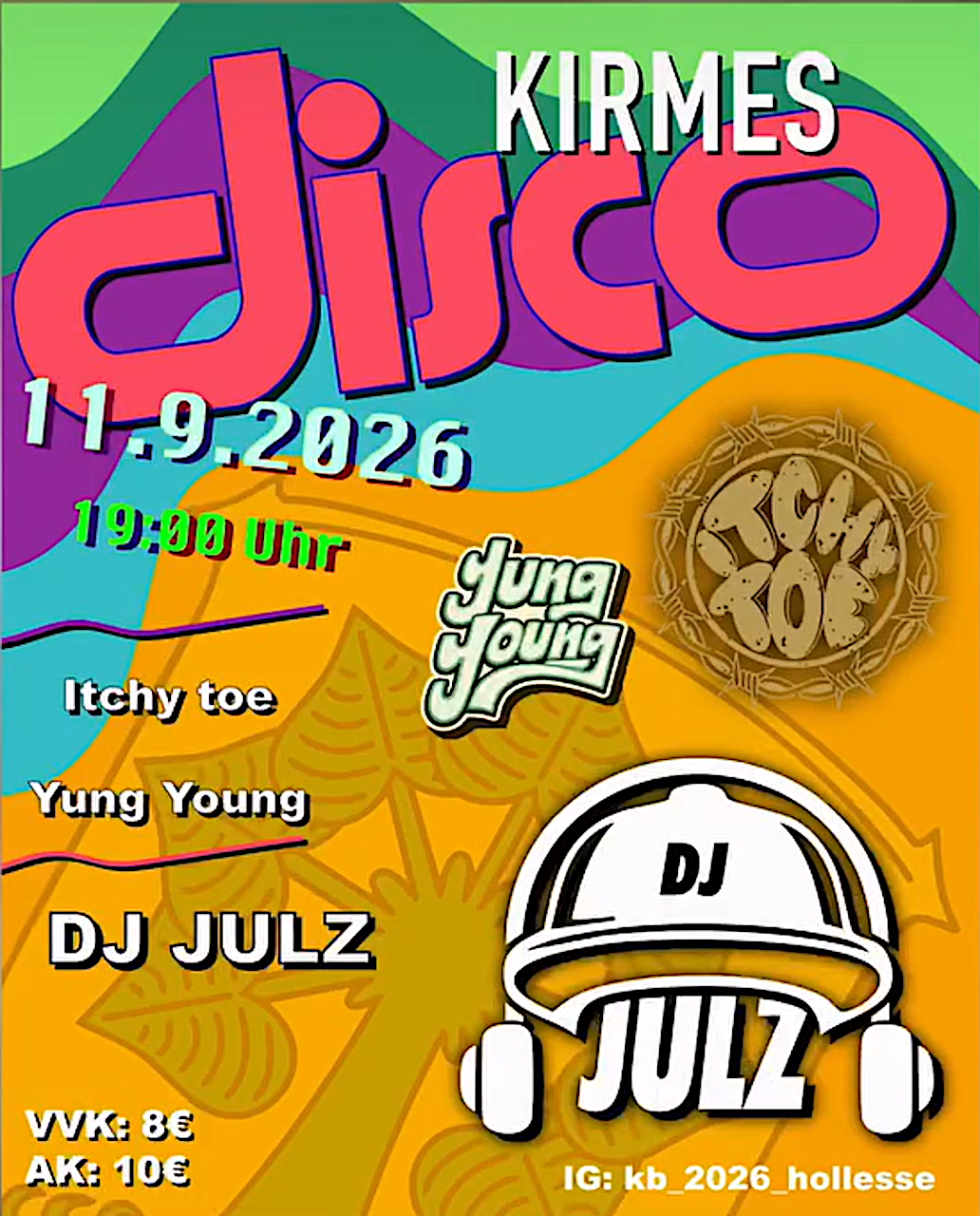 Kirmes Lindenholzhausen Disco Kirmes Lindenholzhausen Disco Plakat 2026