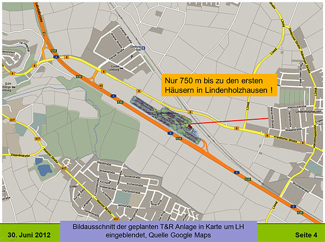 Planungstand Autobahnraststätte Lindenholzhausen (Stand: 01.07.2012).