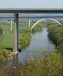 Autobahn- und ICE-Brücke Limburg