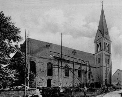 Alte Kirche von Lindenholzhausen (ca. 1926)