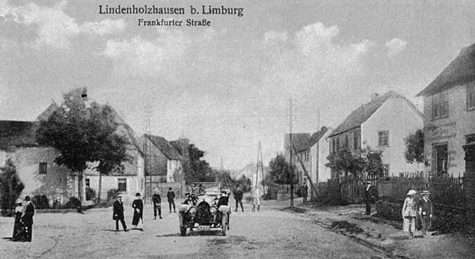 Ansichtskarte von Lindenholzhausen (ca. 1910)