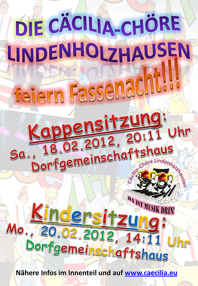 Cäcilia Fastnacht Lindenholzhausen 2012