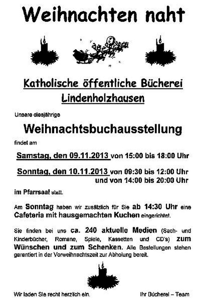 weihnachtsbuchausstellung