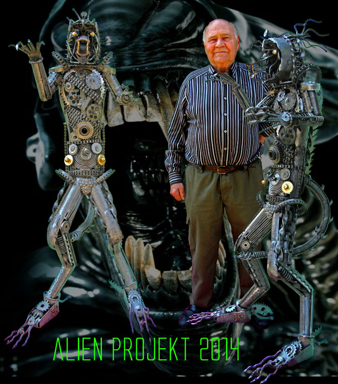 Alien-Projekt von Bernhard Rompel (c)