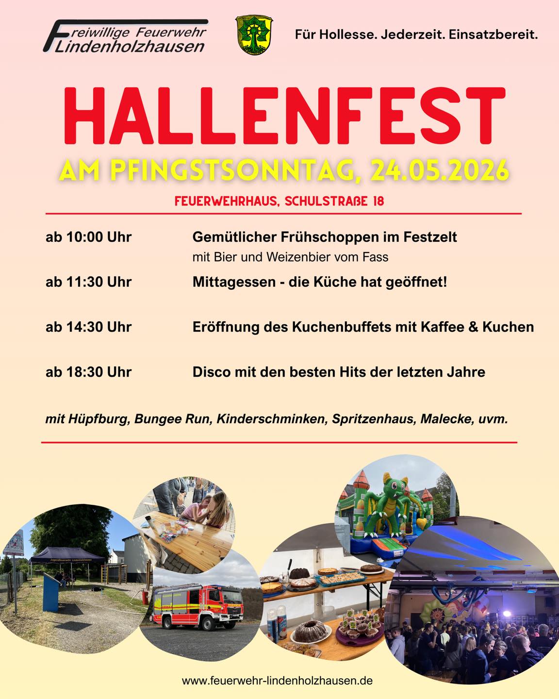 Hallenfest der Freiw. Feuerwehr Lindenholzhausen 2026